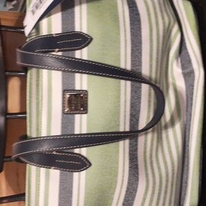 Dooney and bourke striped bag